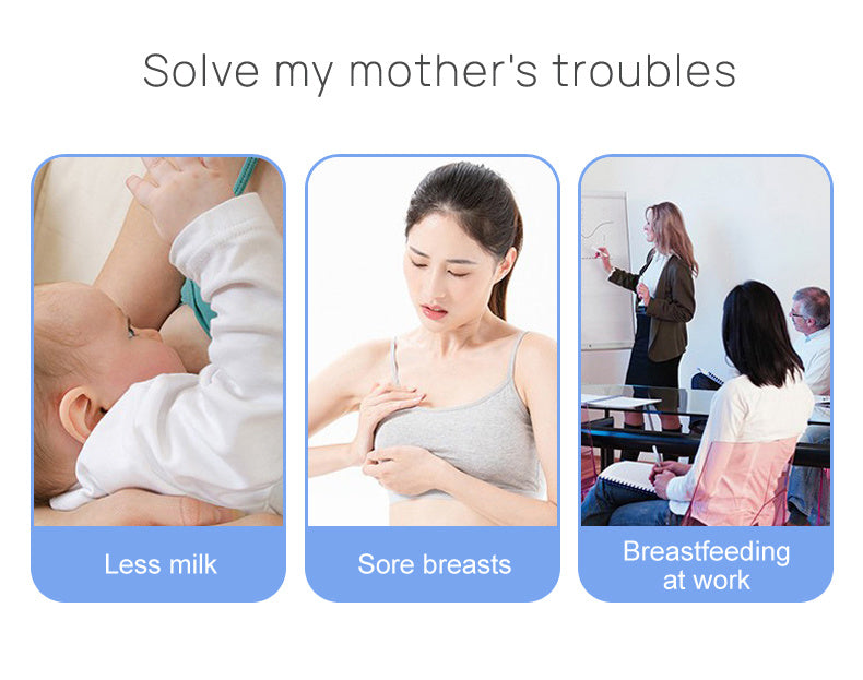 Wearable Silent Automatic Intelligent Breast Pump