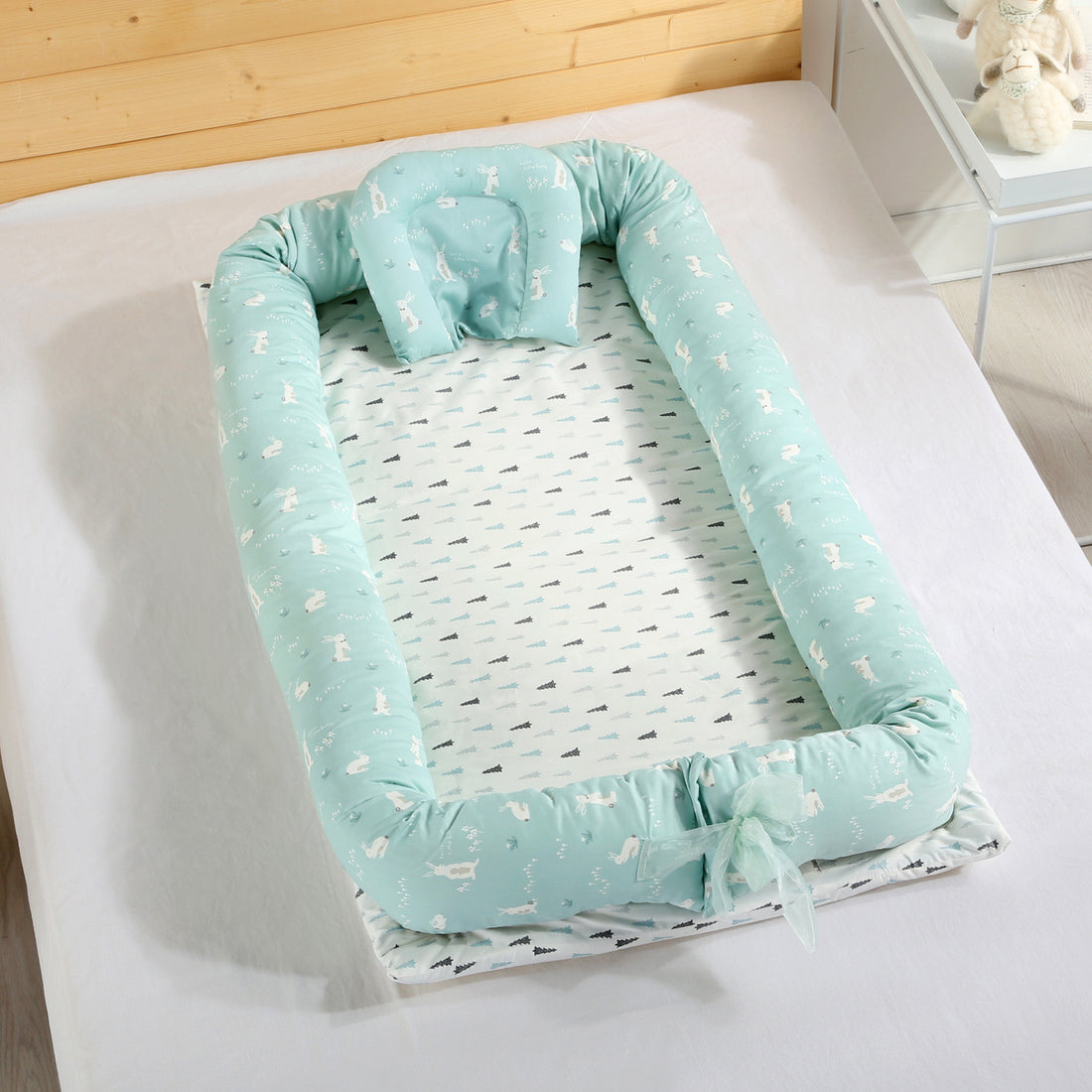 High-end Foldable Baby Crib Can Be Removed And Washed