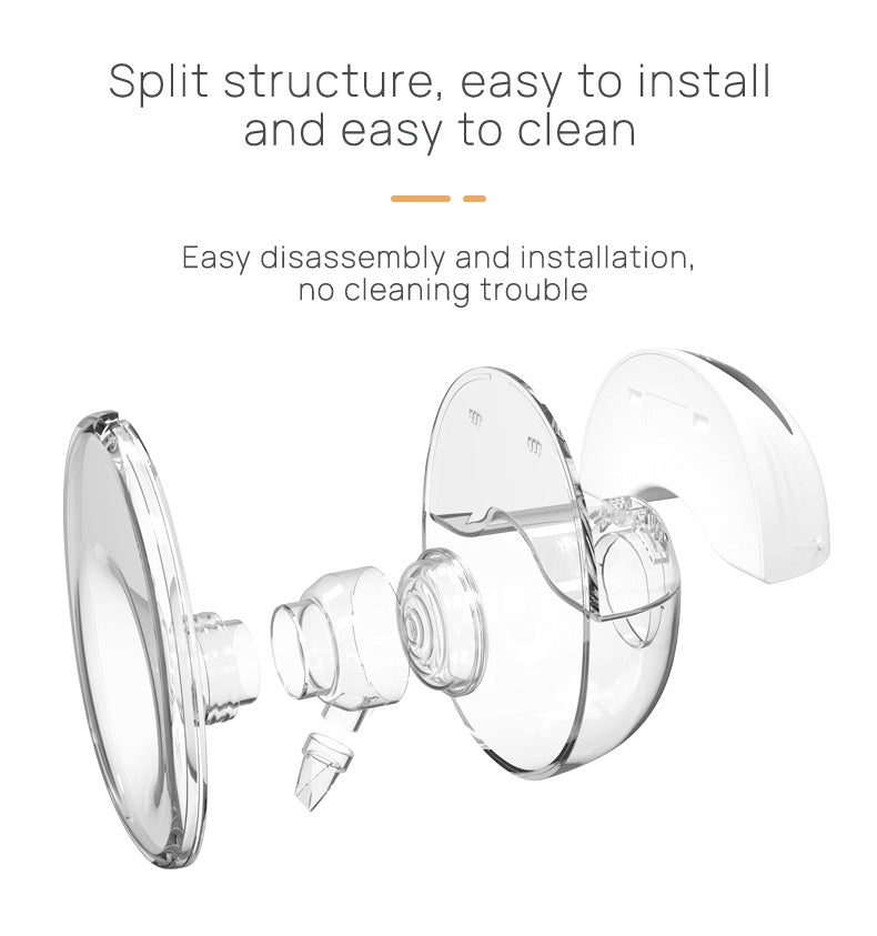 Wearable Silent Automatic Intelligent Breast Pump