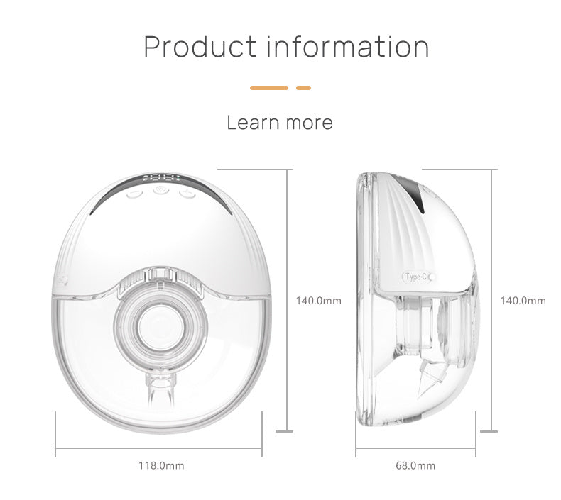Wearable Silent Automatic Intelligent Breast Pump