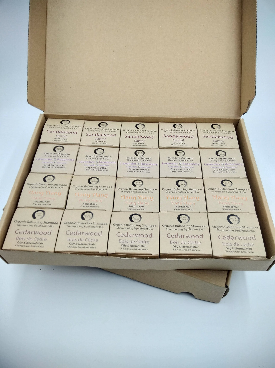 Organic Certified Balancing Solid Shampoo - Sandalwood - Normal & all