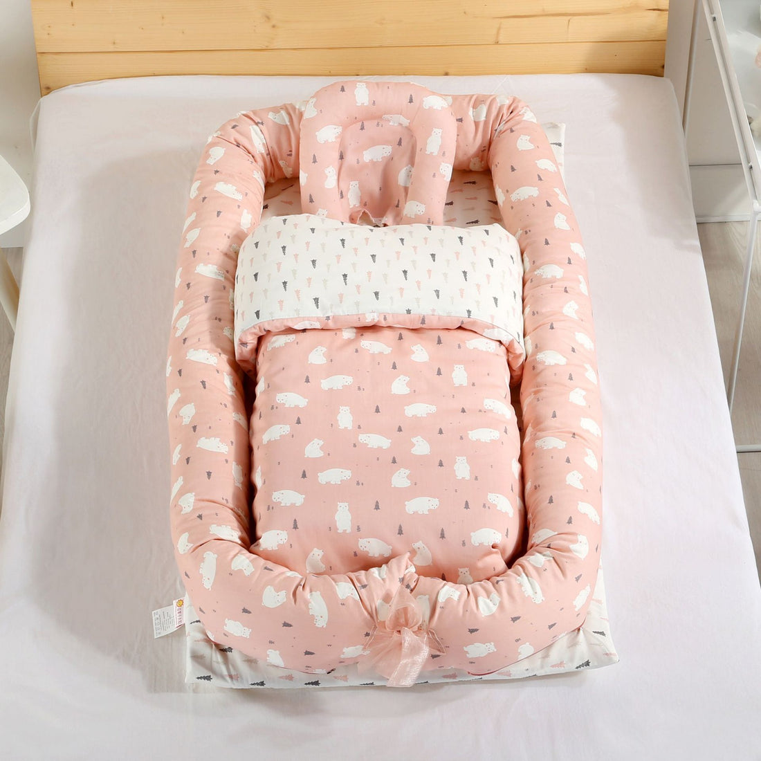 High-end Foldable Baby Crib Can Be Removed And Washed