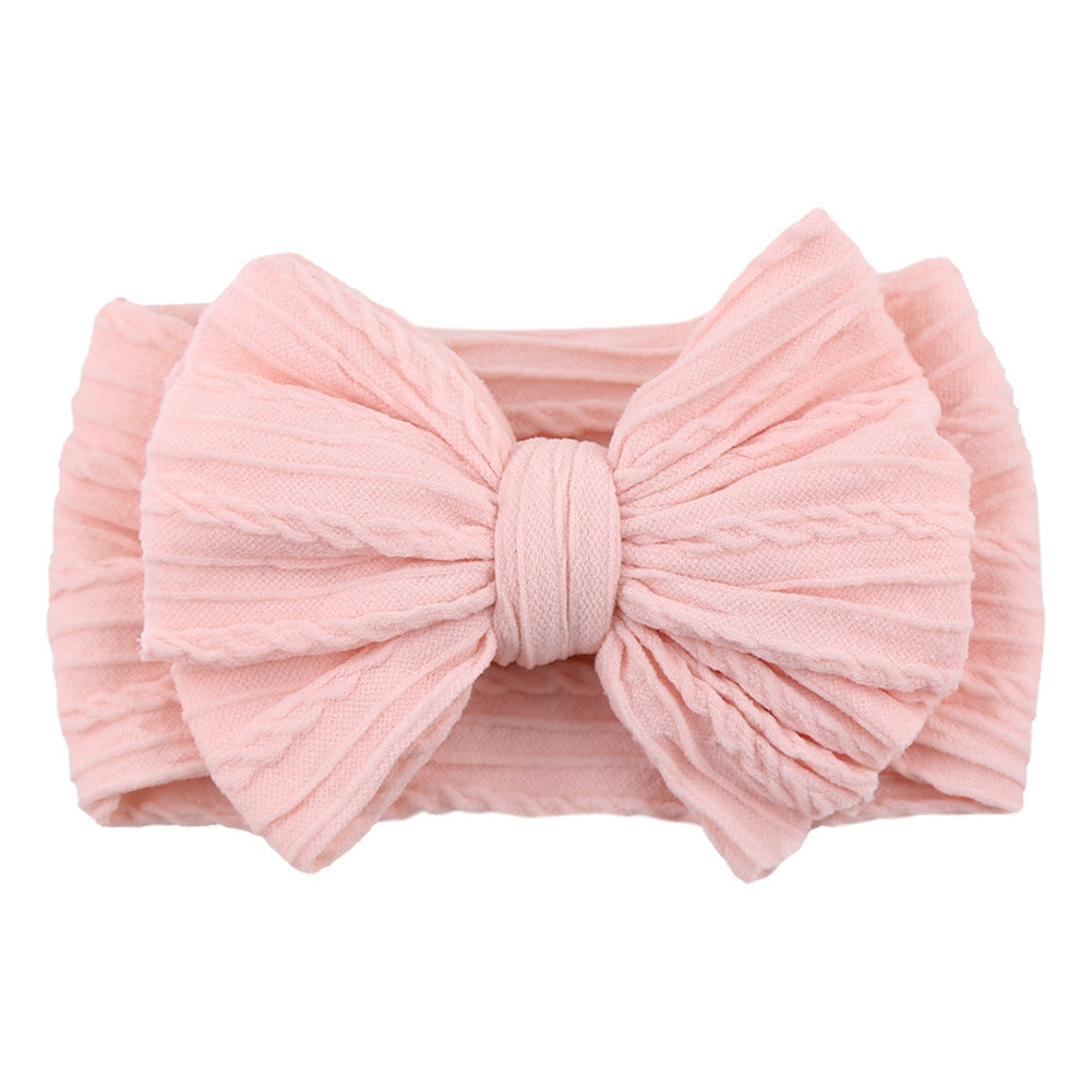 Handmade Baby Headbands Soft Stretchy Nylon Hair Bands