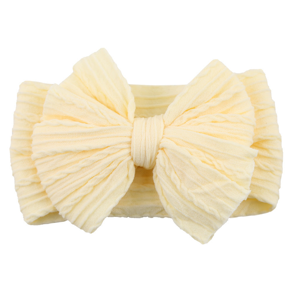 Handmade Baby Headbands Soft Stretchy Nylon Hair Bands