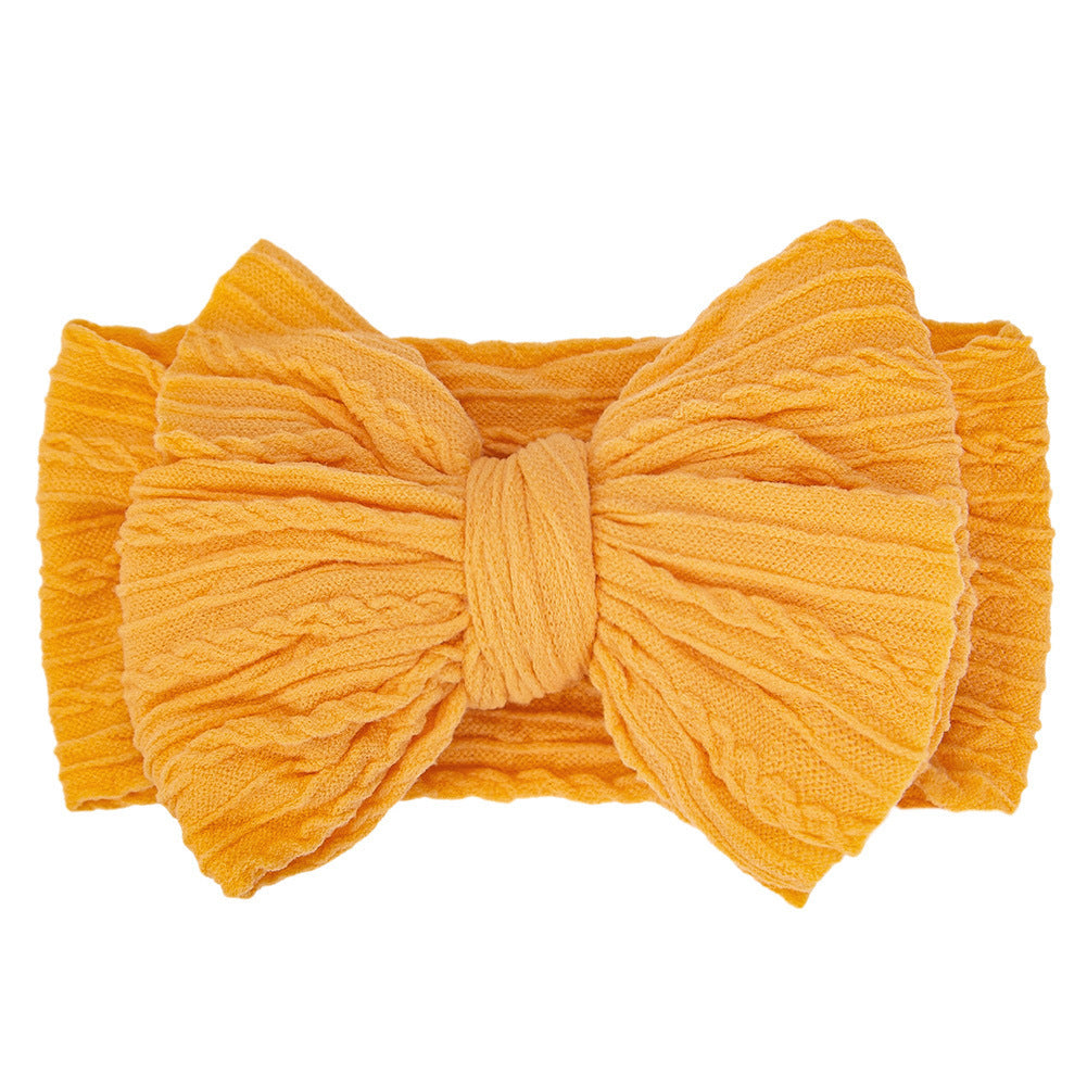 Handmade Baby Headbands Soft Stretchy Nylon Hair Bands
