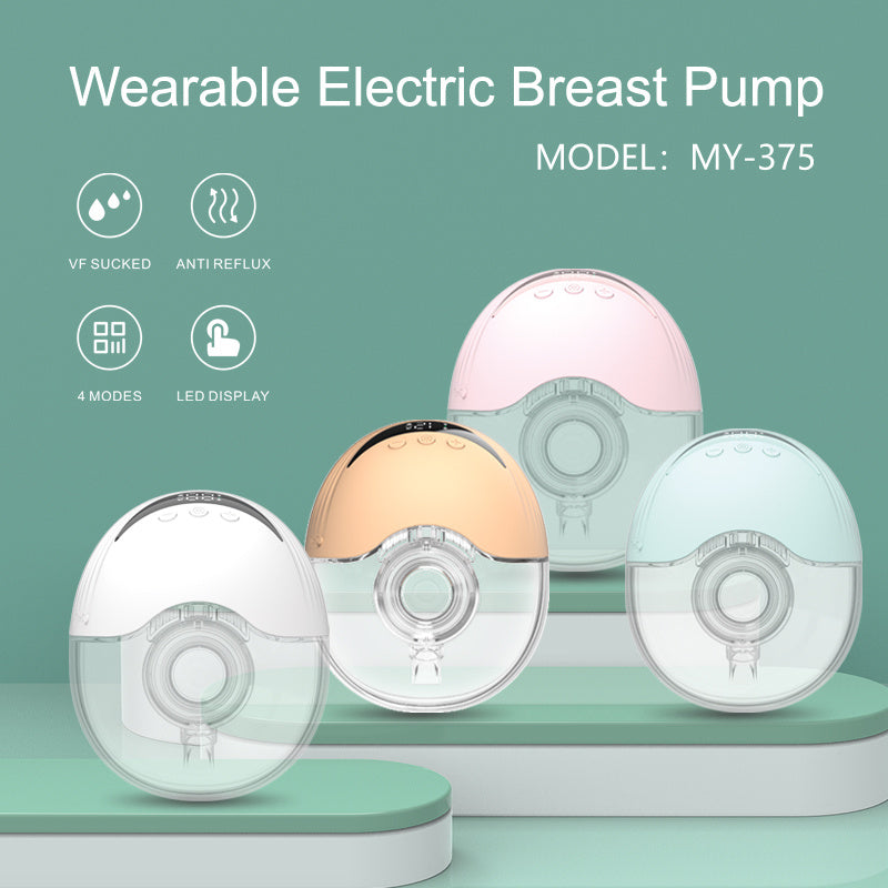 Wearable Silent Automatic Intelligent Breast Pump