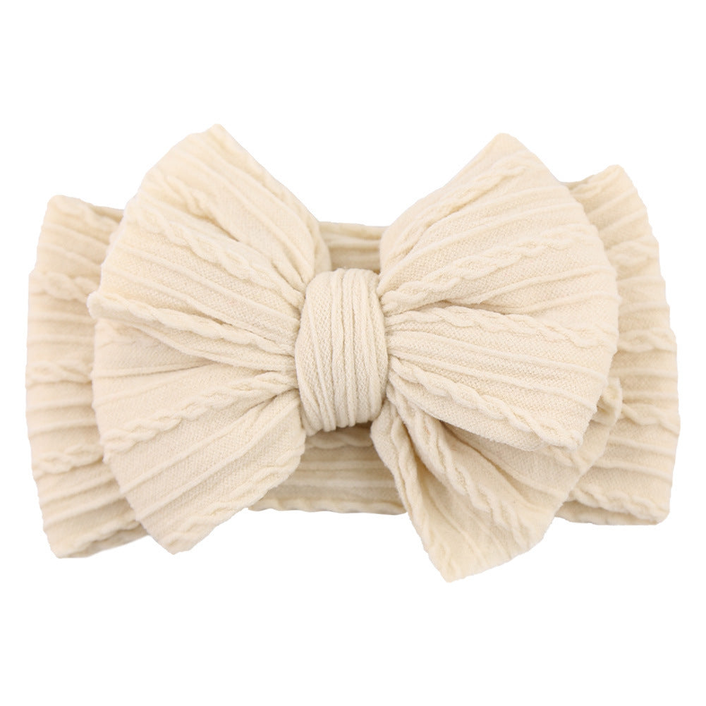 Handmade Baby Headbands Soft Stretchy Nylon Hair Bands
