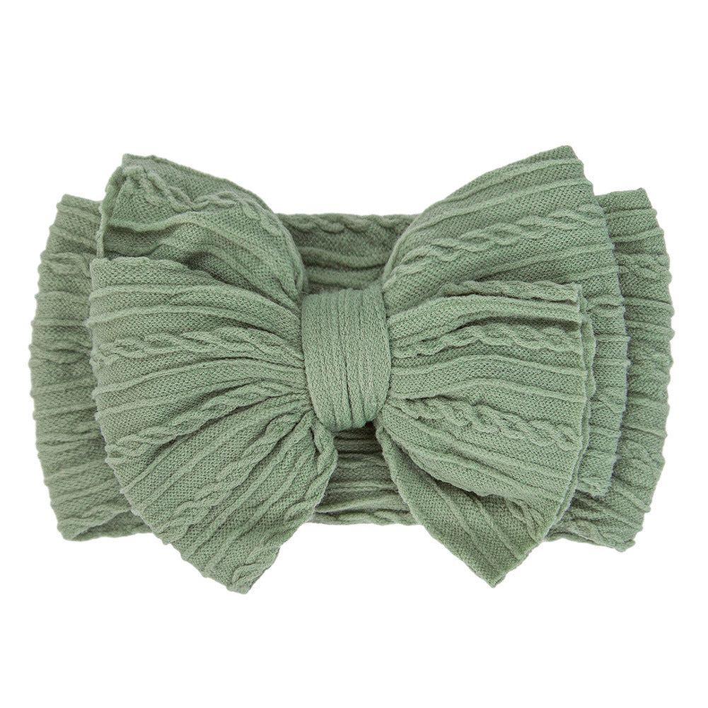 Handmade Baby Headbands Soft Stretchy Nylon Hair Bands