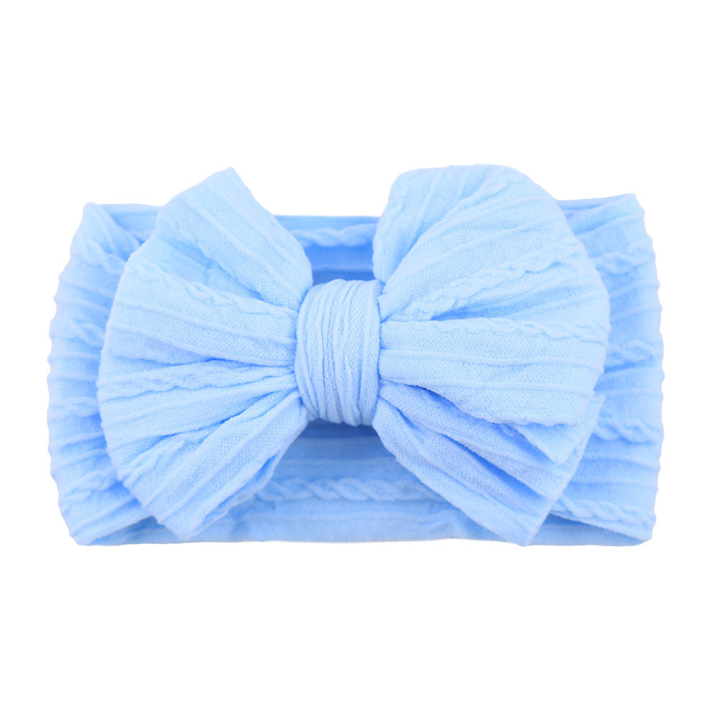 Handmade Baby Headbands Soft Stretchy Nylon Hair Bands