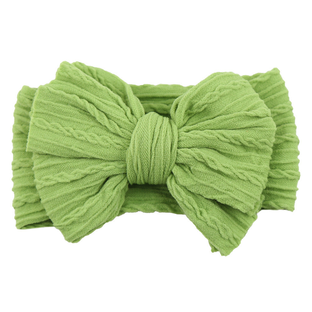 Handmade Baby Headbands Soft Stretchy Nylon Hair Bands
