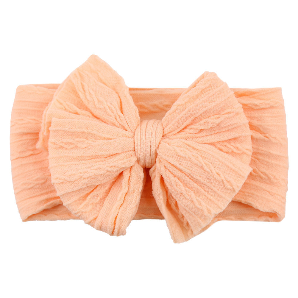 Handmade Baby Headbands Soft Stretchy Nylon Hair Bands