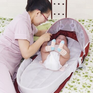 Portable Baby Bed Mosquito Net Bassinet