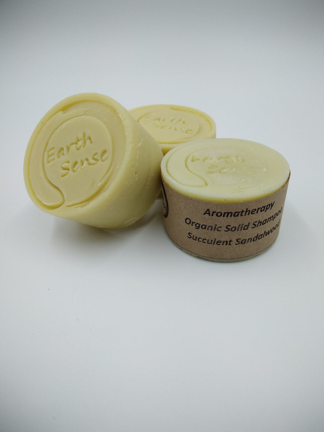 Organic Certified Balancing Solid Shampoo - Sandalwood - Normal & all