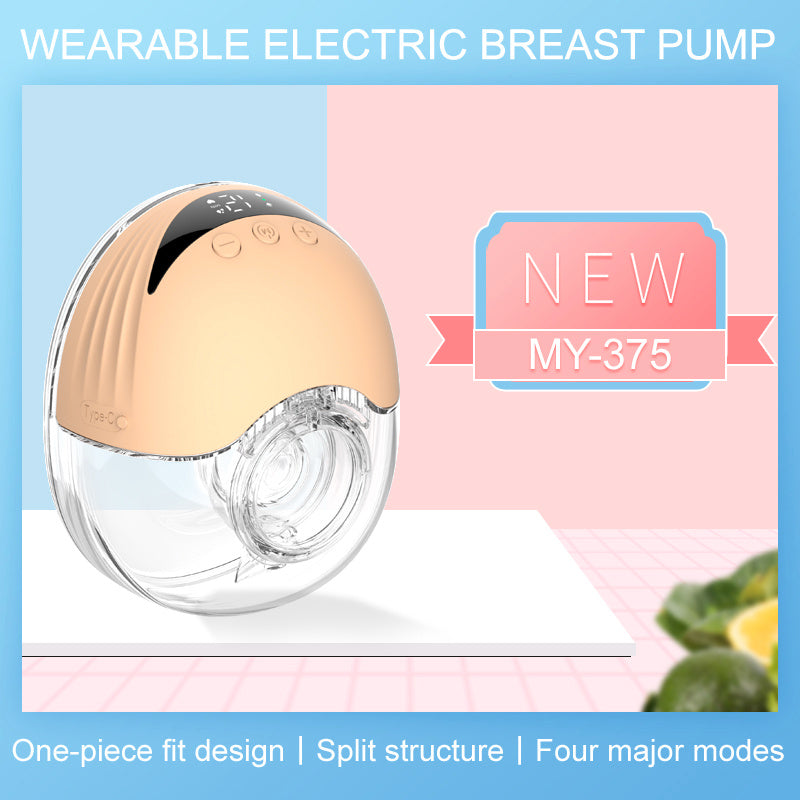Wearable Silent Automatic Intelligent Breast Pump